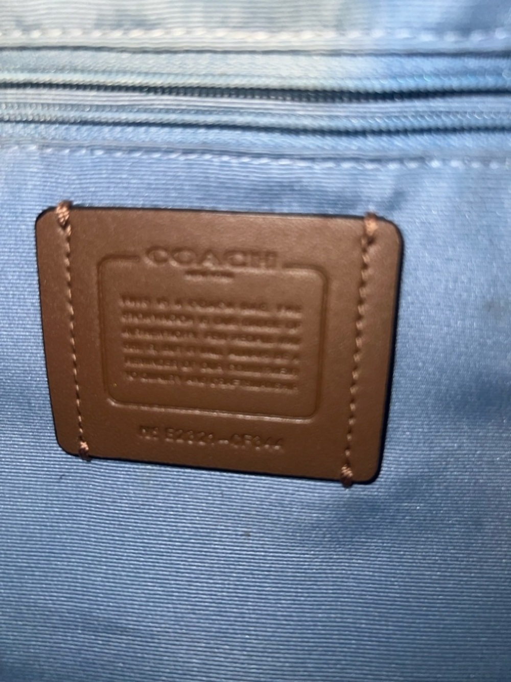 Coach mini backpack - Picture 5 of 6